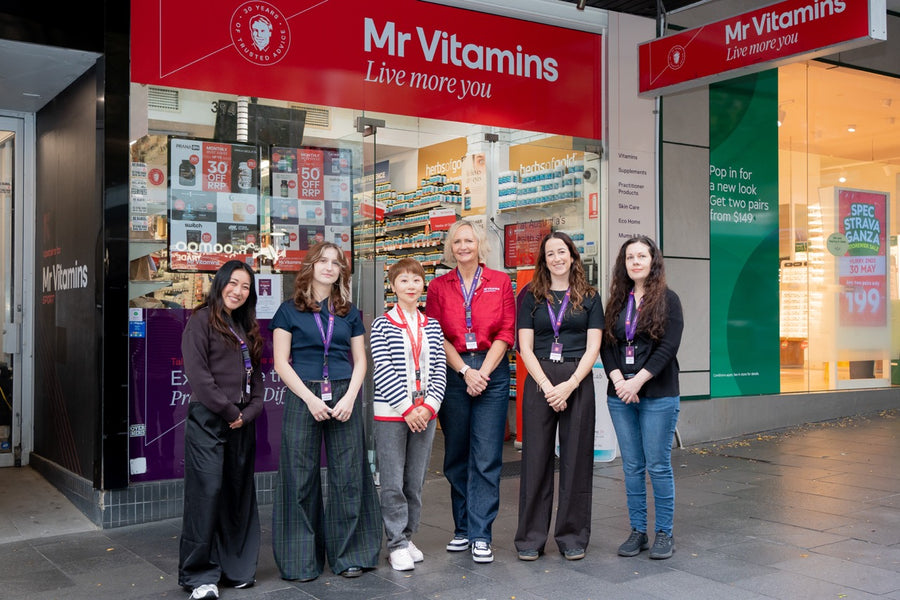 The Mr Vitamins online practitioner team