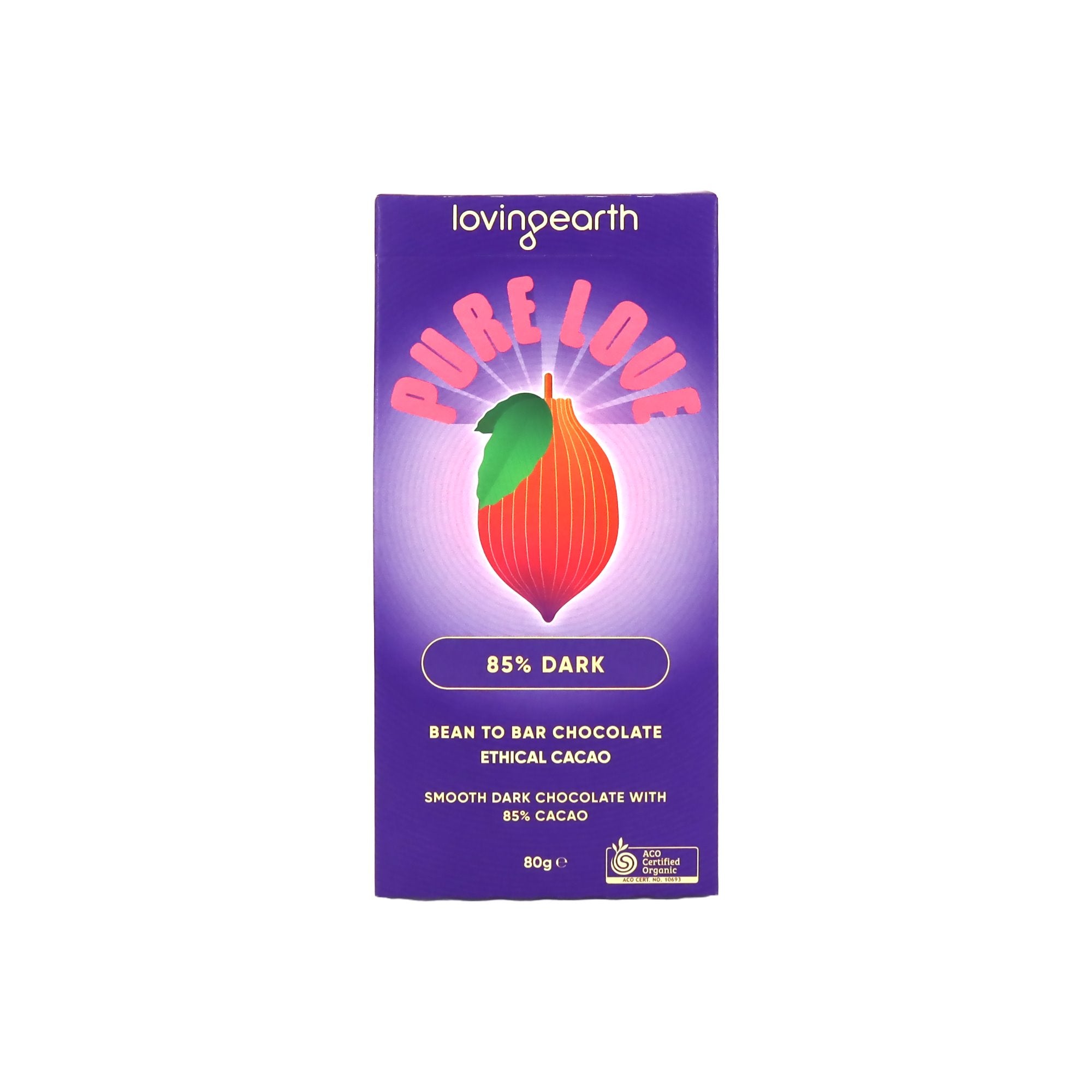 Loving Earth 85 Dark Chocolate Mr Vitamins
