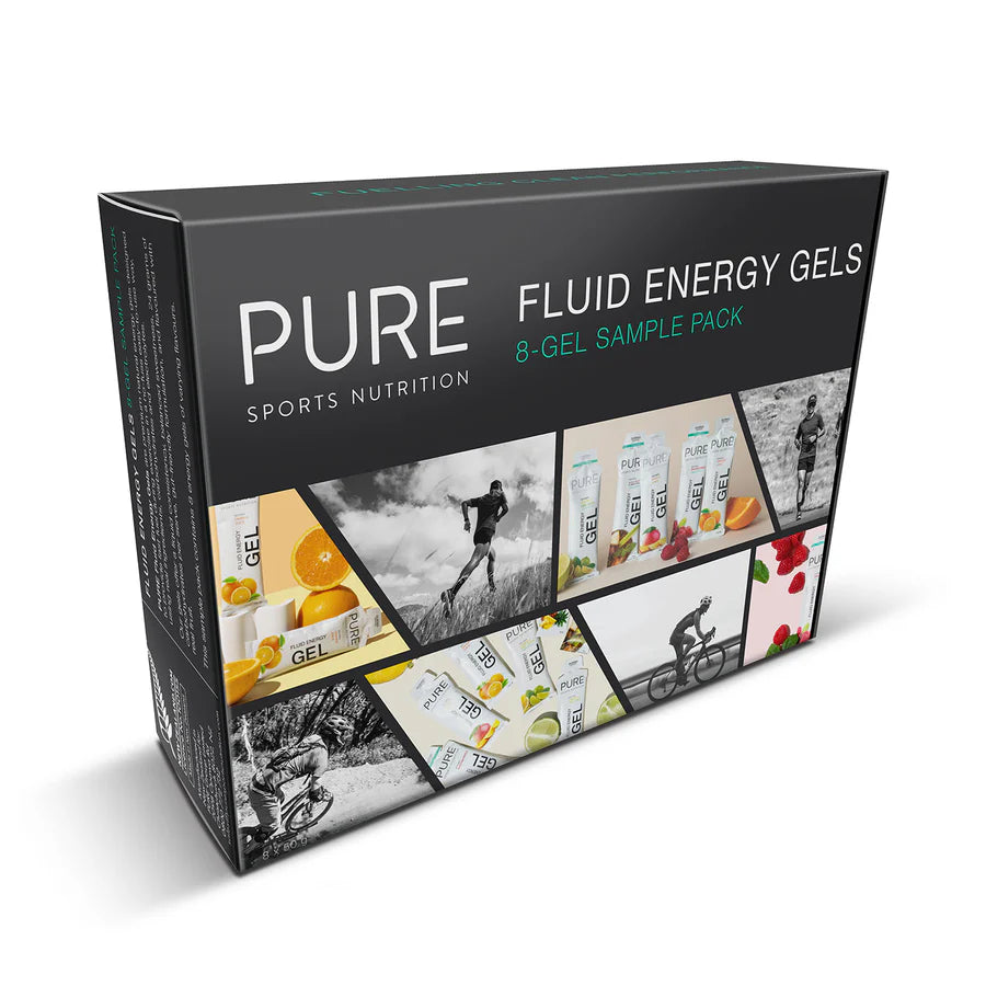 PURE Fluid Energy Gels 8Gel Sample Pack Mr Vitamins