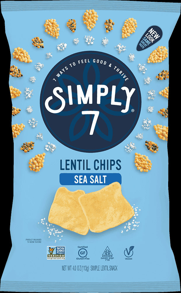 Simply 7 Sea Salt Lentil Chips Mr Vitamins