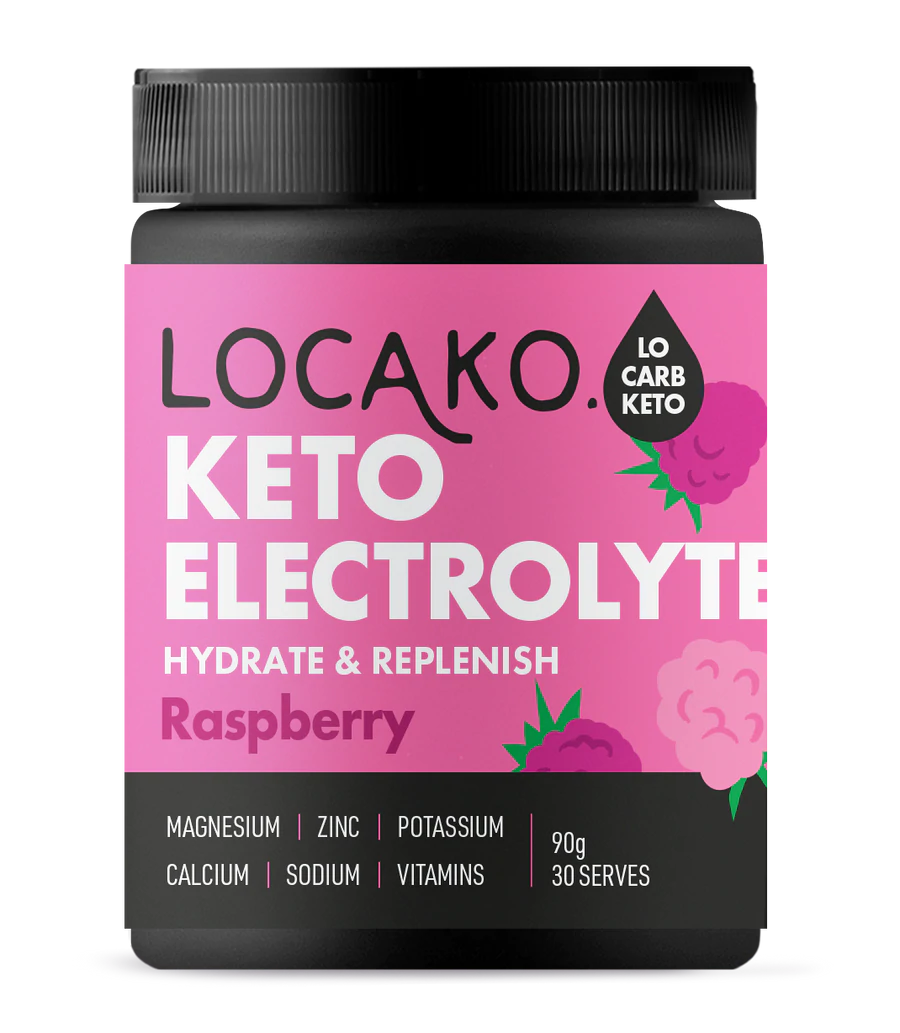 Locako Keto Electrolytes Raspberry Mr Vitamins