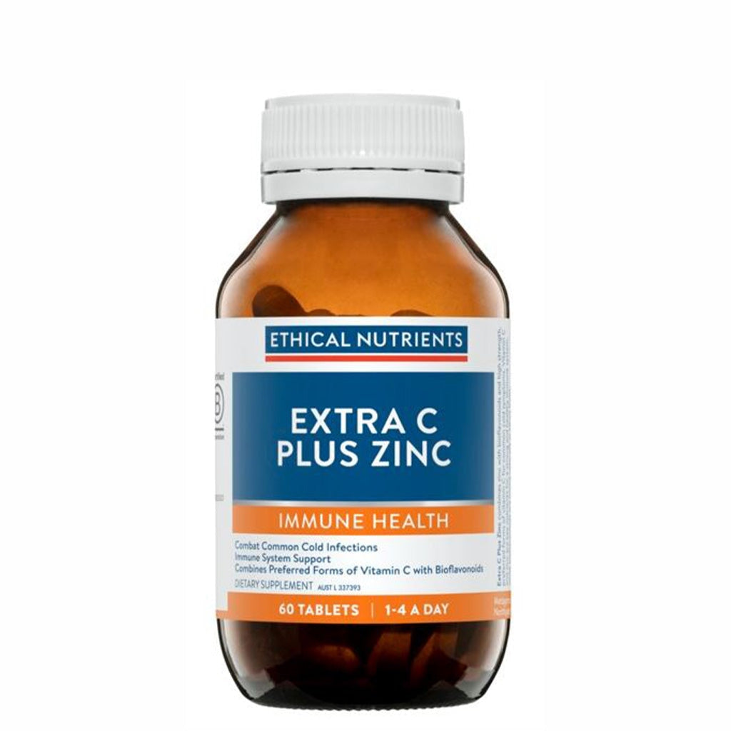 Ethical Nutrients Extra C Plus Zinc Mr Vitamins
