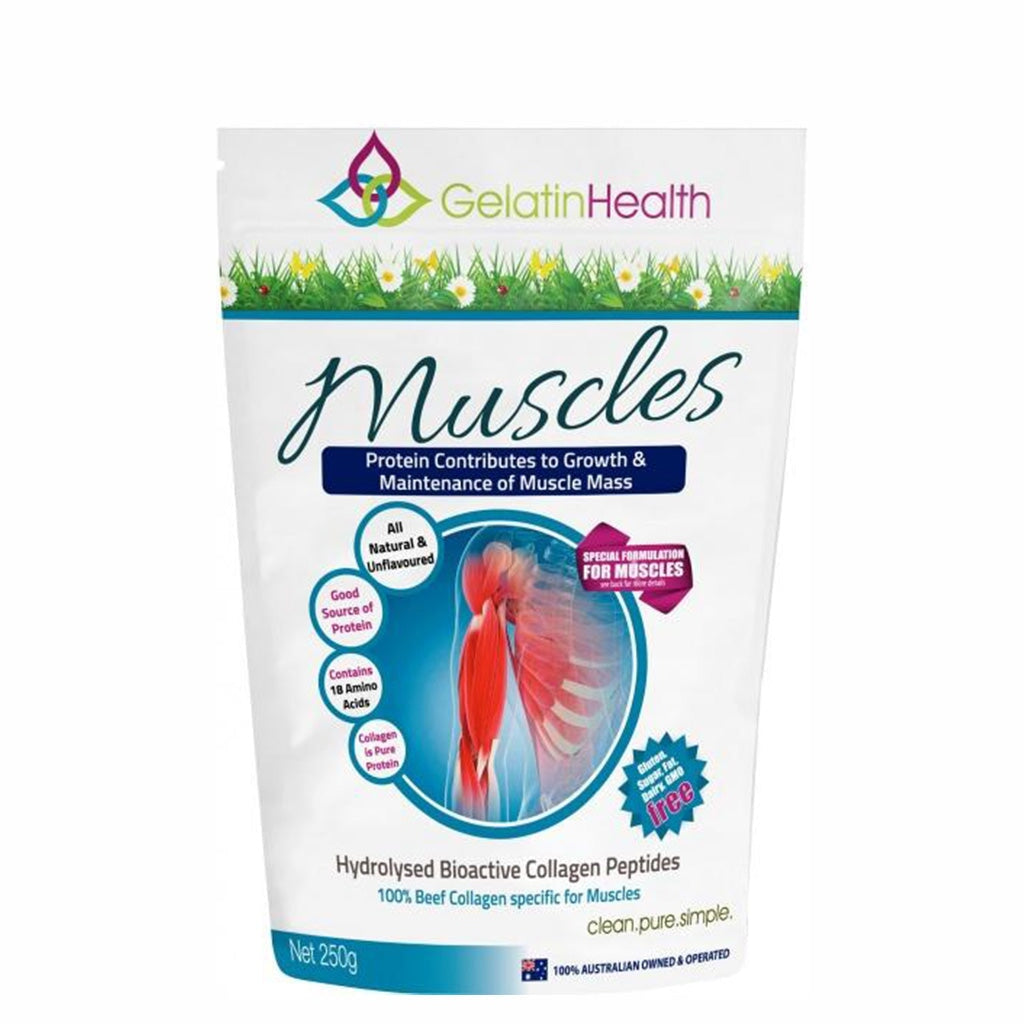 Gelatin Health Muscle Repair Powder Mr Vitamins