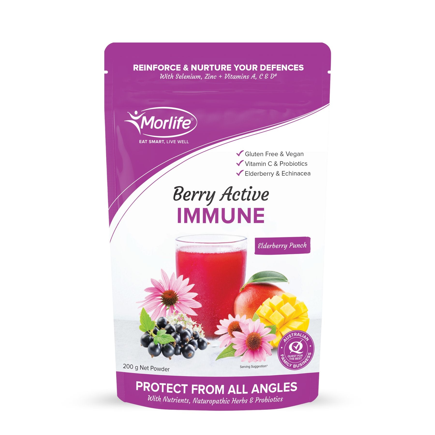 Morlife Berry Active Immune 200G Mr Vitamins
