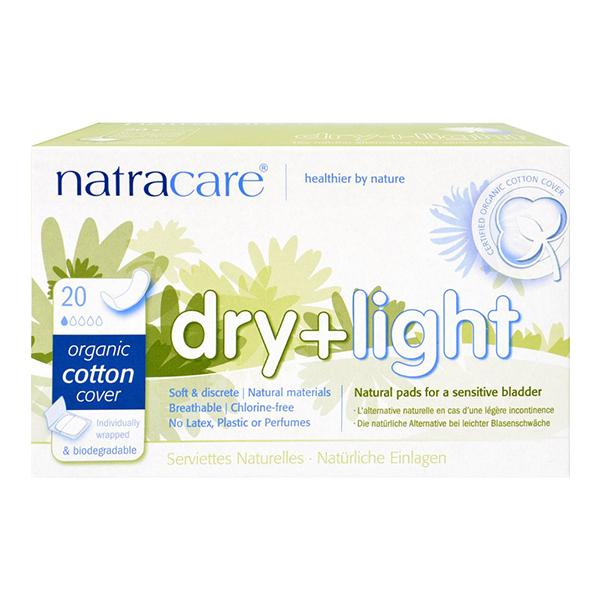 Natracare Incontinence Pads Dry & Light Slim Mr Vitamins