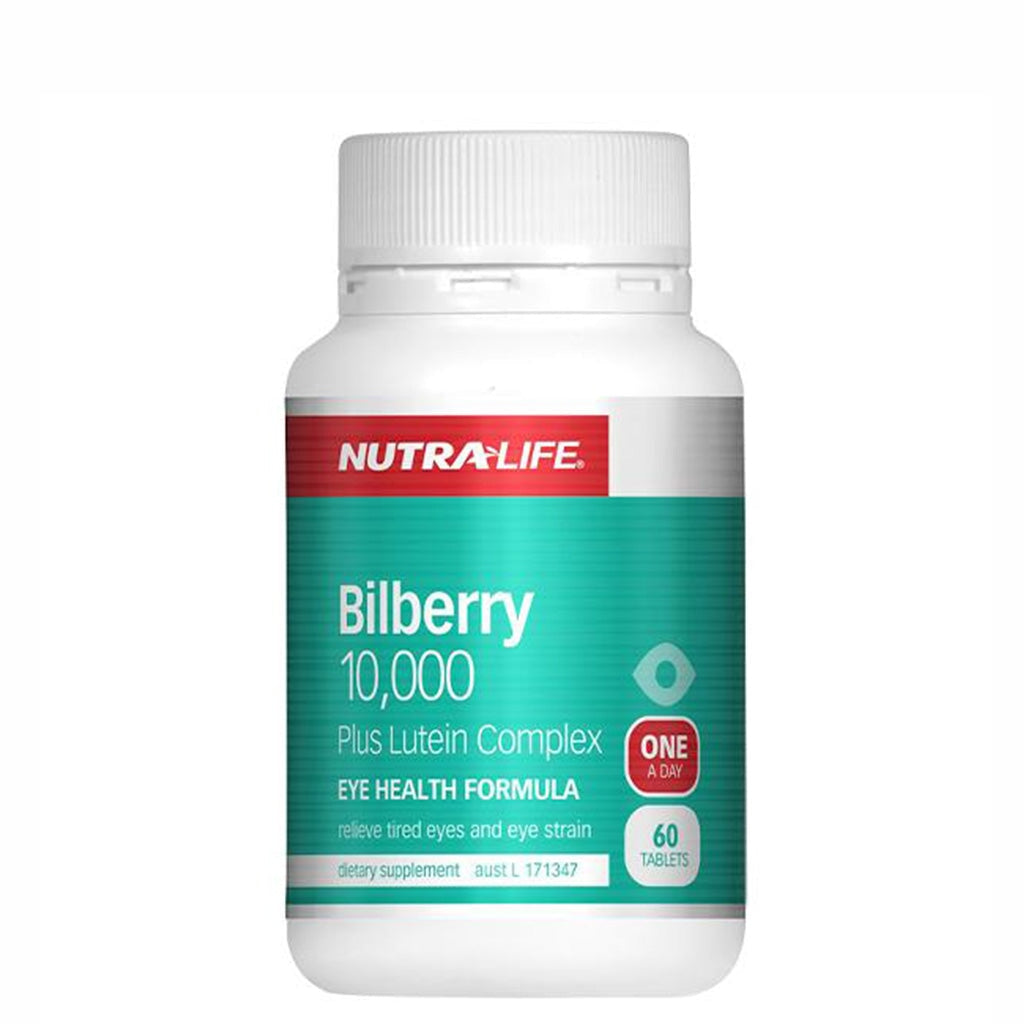 Nutralife Bilberry 10000 Plus Lutein Complex Mr Vitamins