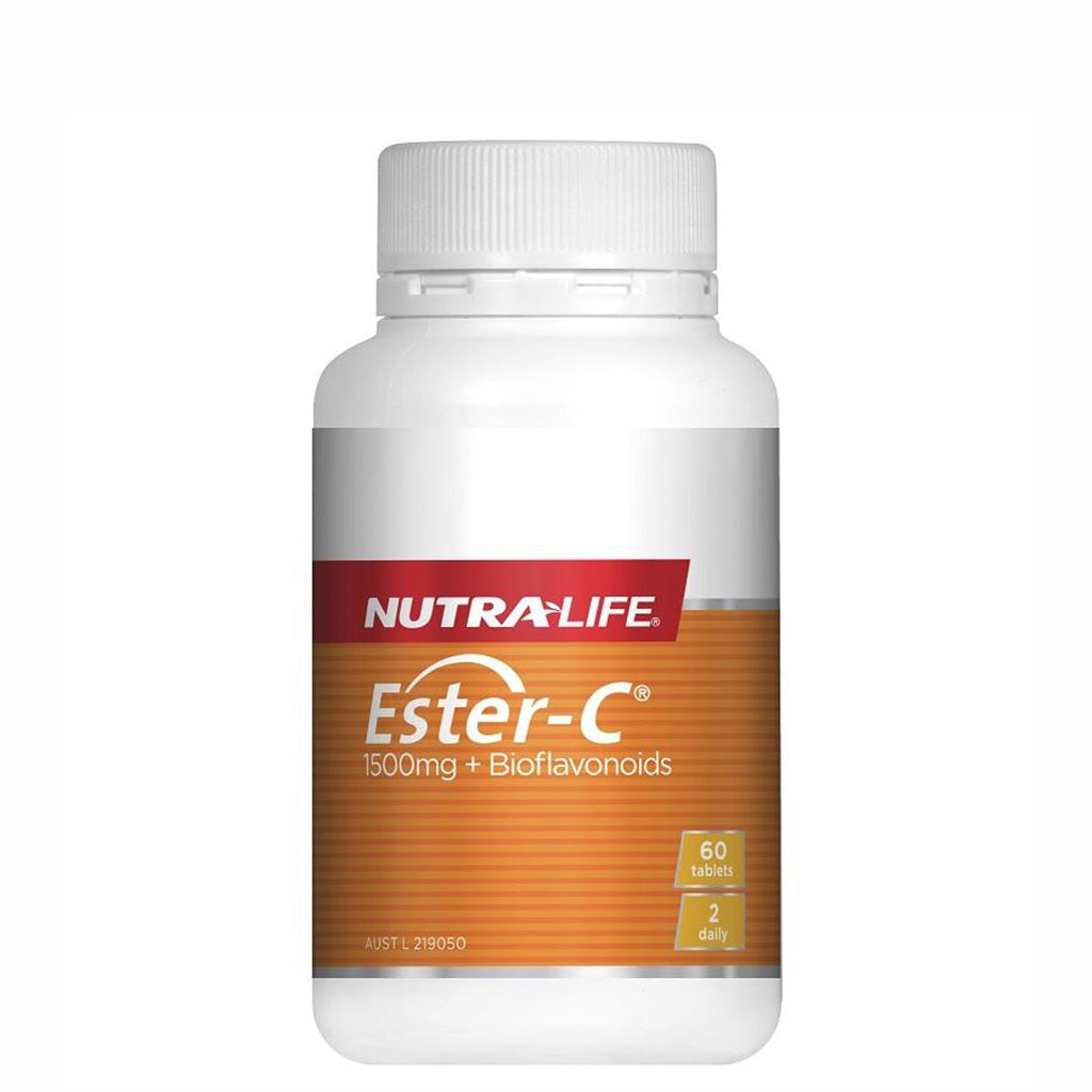 Nutralife EsterC High Strength + Bioflavonoids Mr Vitamins