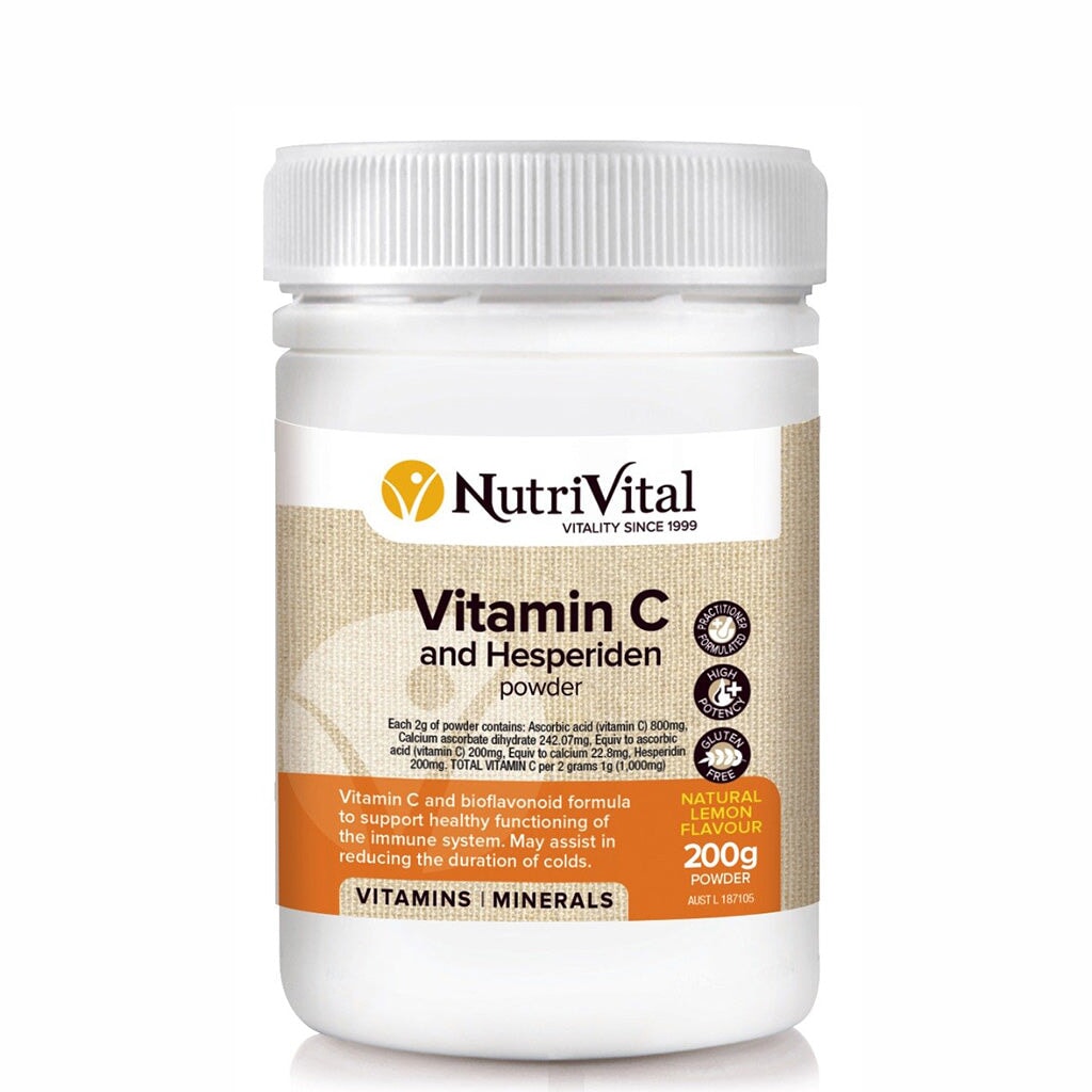 Nutrivital Vitamin C & Hesperidin Powder Mr Vitamins