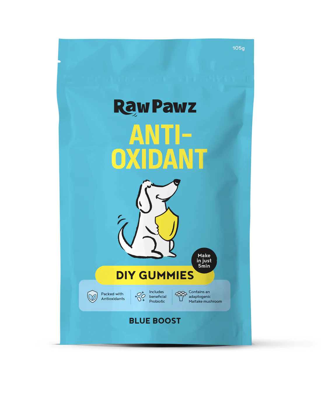 Raw Pawz BLUE BOOST ANTIOXIDANT GUMMIES Mr Vitamins