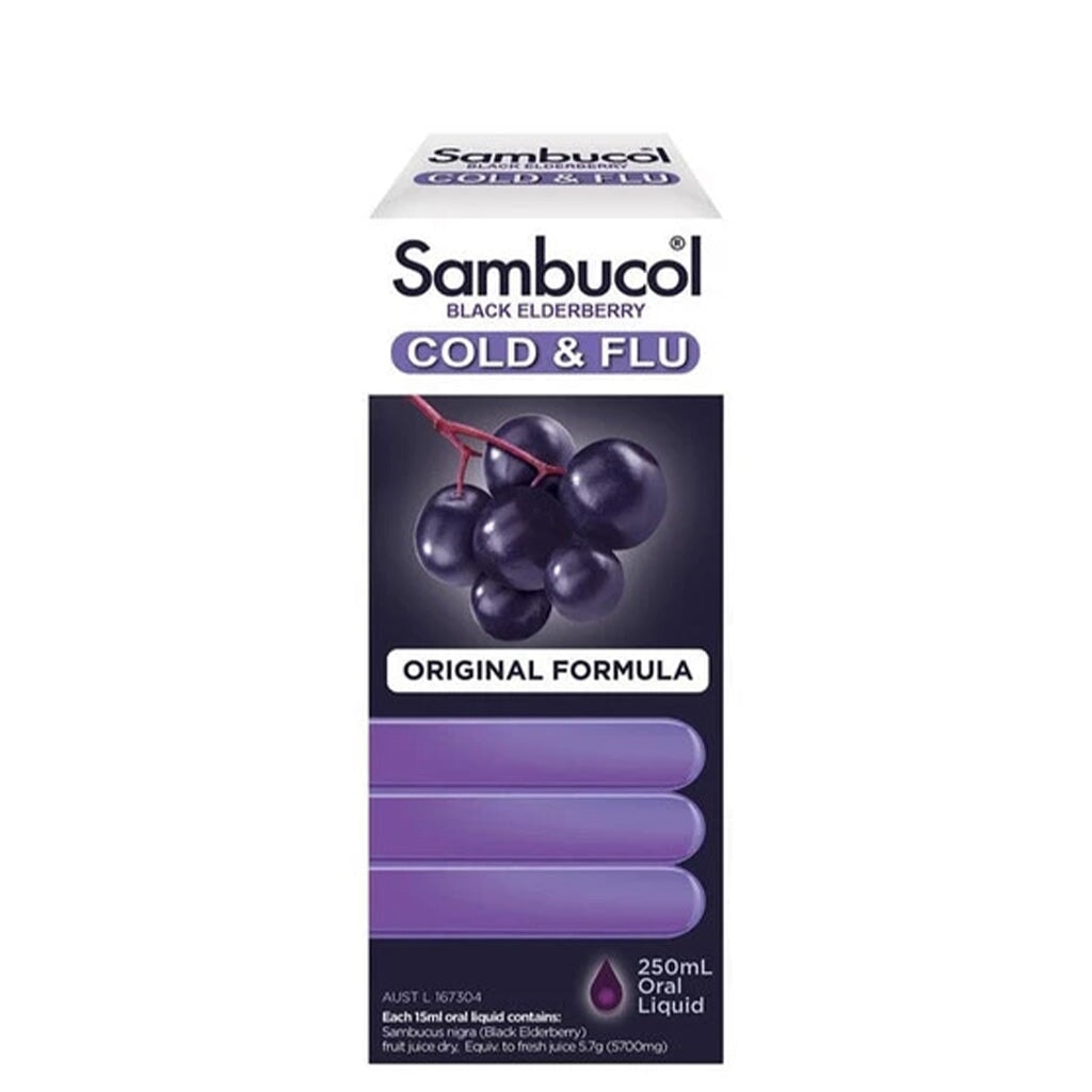 Sambucol Cold And Flu Liquid Mr Vitamins