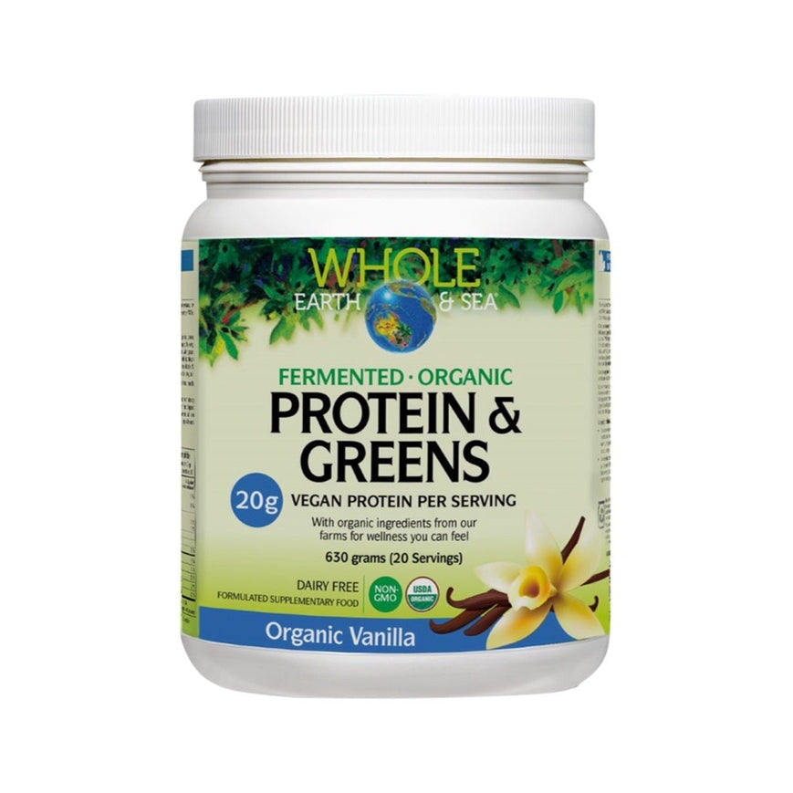 Whole Earth And Sea Protein & Greens Organic Vanilla Mr Vitamins