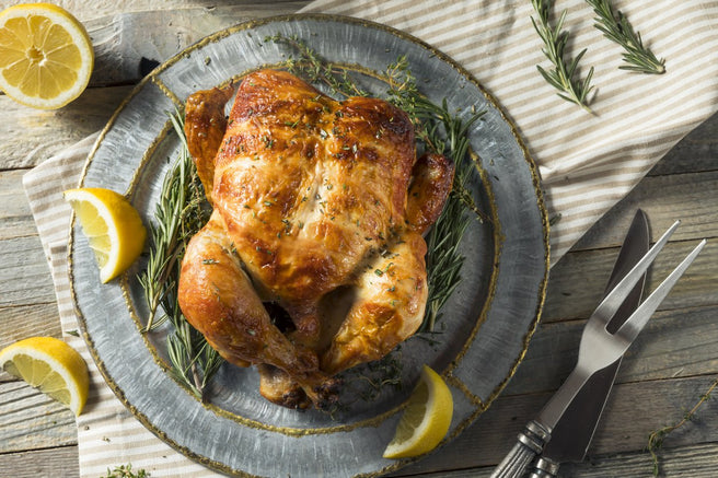 A Healthy Organic Succulent Roast – that’s a very special Spring Chicken!