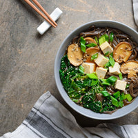 Immune Boosting Ginger Mushroom Noodle Soup