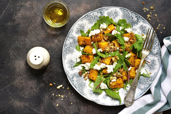 Healthy Winter Salad: Yummy Pumpkin, Feta & Quinoa | Mr Vitamins