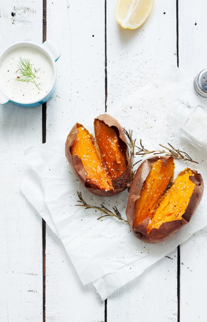Lemon Glazed Sweet Potatoes
