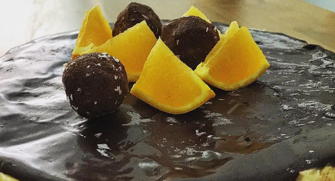 Orange Chocolate Cheesecake | Mr Vitamins