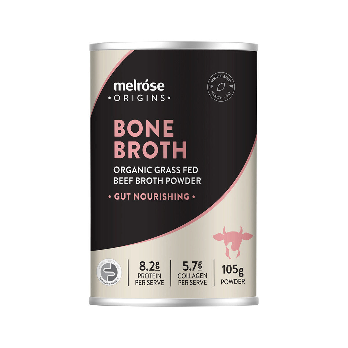Melrose Origins Bone Broth Gut Nourishing Powder Turmeric