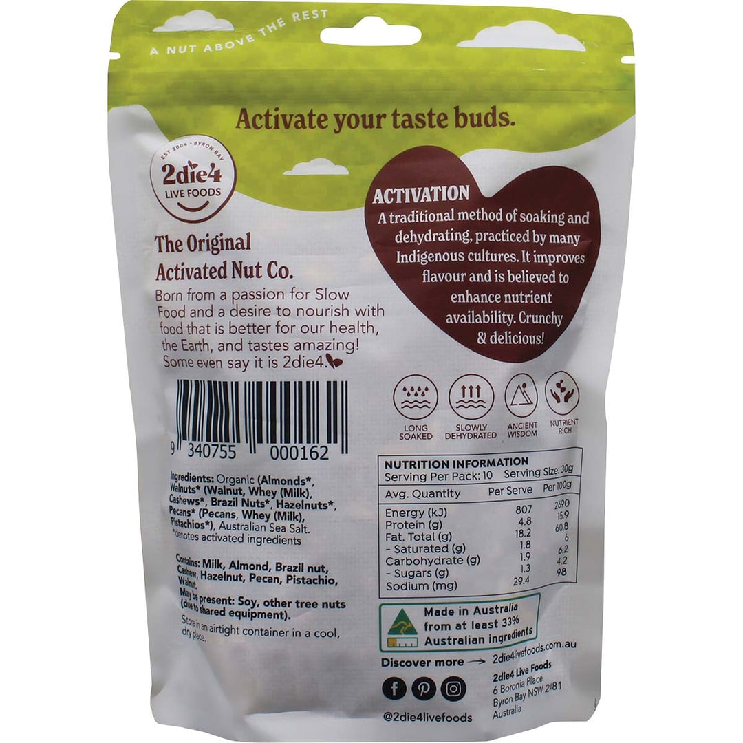 2Die4 Activated Organic Mixed Nuts