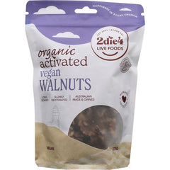 2Die4 Activated Organic Vegan Walnuts 275g