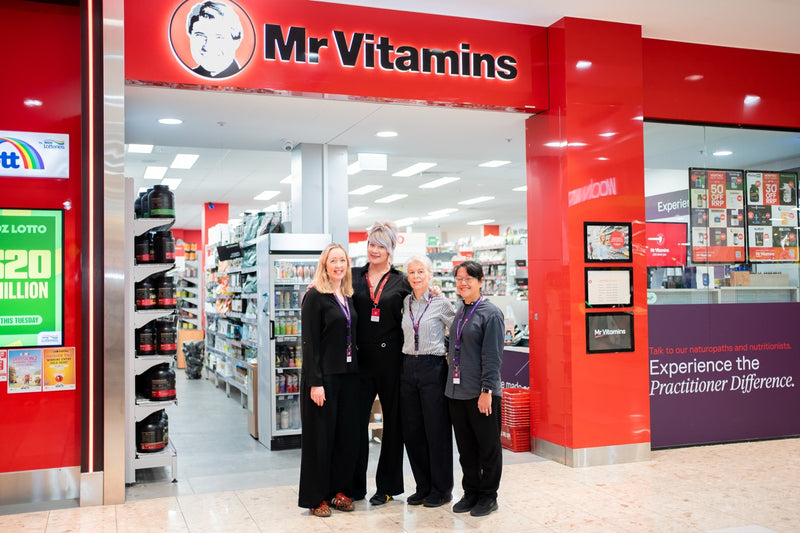 Inside the Mr Vitamins store at Ashfield, Ashfield Mall