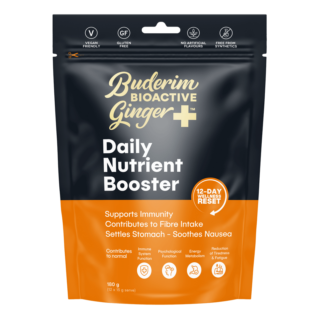BUDERIM GINGER Bioactive + Daily Nutrient Booster