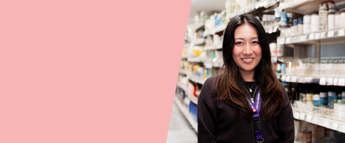 Natsuki, naturopath, advising support through menopause