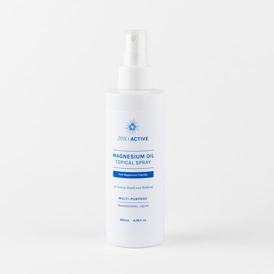 ZEA Active Magnesium Oil Topical Spray Pure Magnesium Chloride