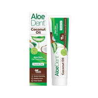 ALOE DENT Toothpaste Coconut Oil Fluoride Free 100ml | Mr Vitamins