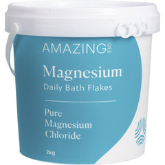 Amazing Oils Magnesium Daily Bath Flakes Pure Magnesium Chloride