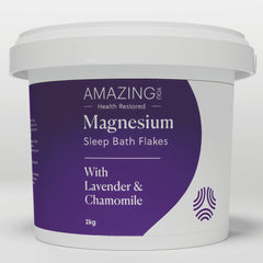 Amazing You Magnesium Sleep Bath Flakes With Lavender & Chamomile