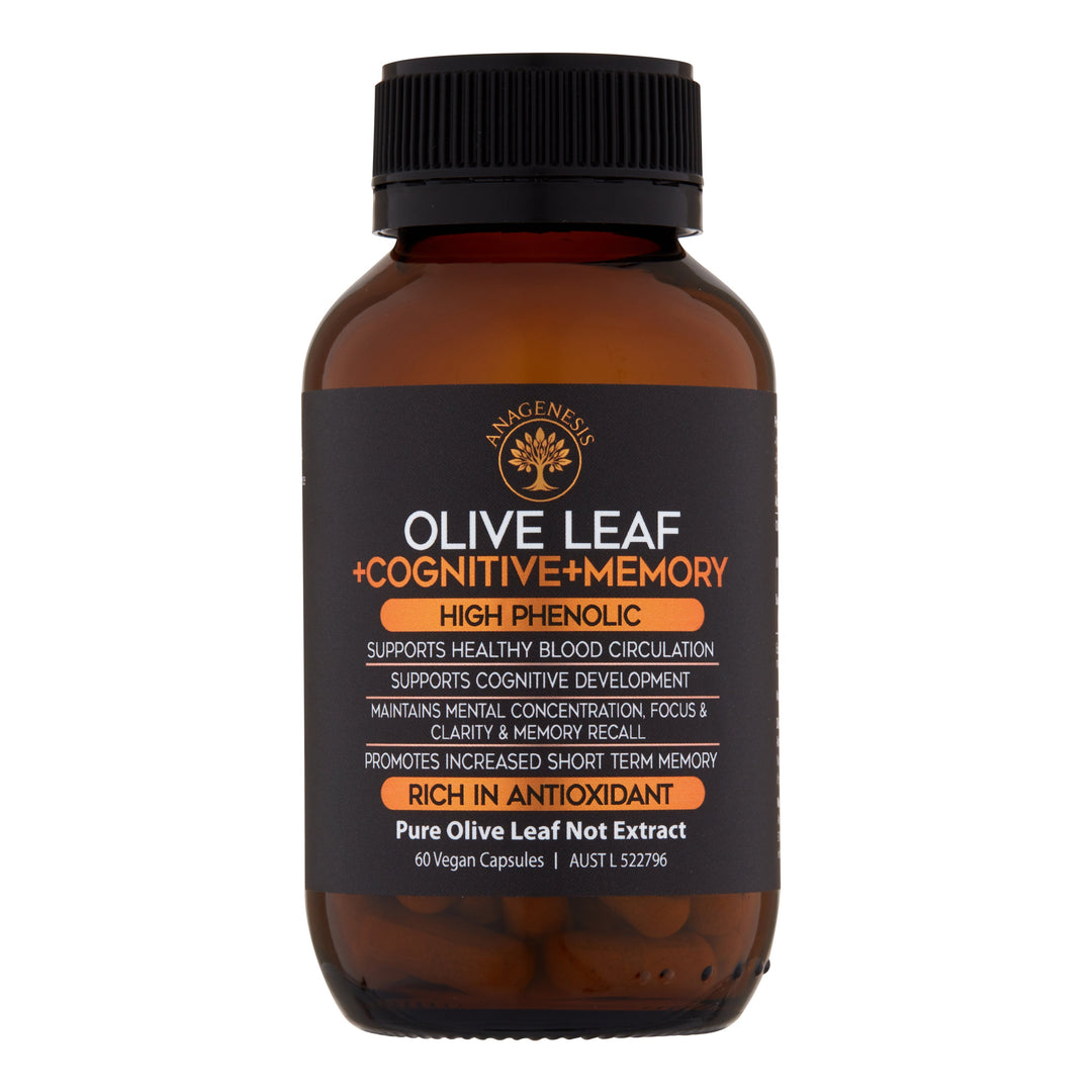 Anagenesis Olive Leaf + Cognitive + Memory | Mr Vitamins
