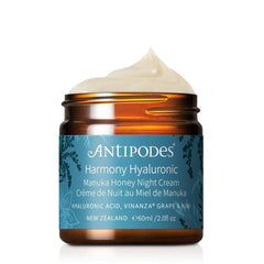Antipodes Harmony Hyaluronic Manuka Honey Night Cream Grape & Kiwi