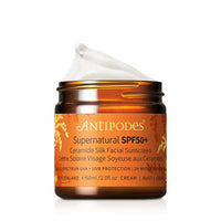 Antipodes Supernatural SPF50+ Ceramide Silk Sunscreen | Mr Vitamins