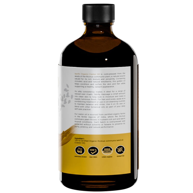 Apollo Castor Oil 500ml | Mr Vitamins
