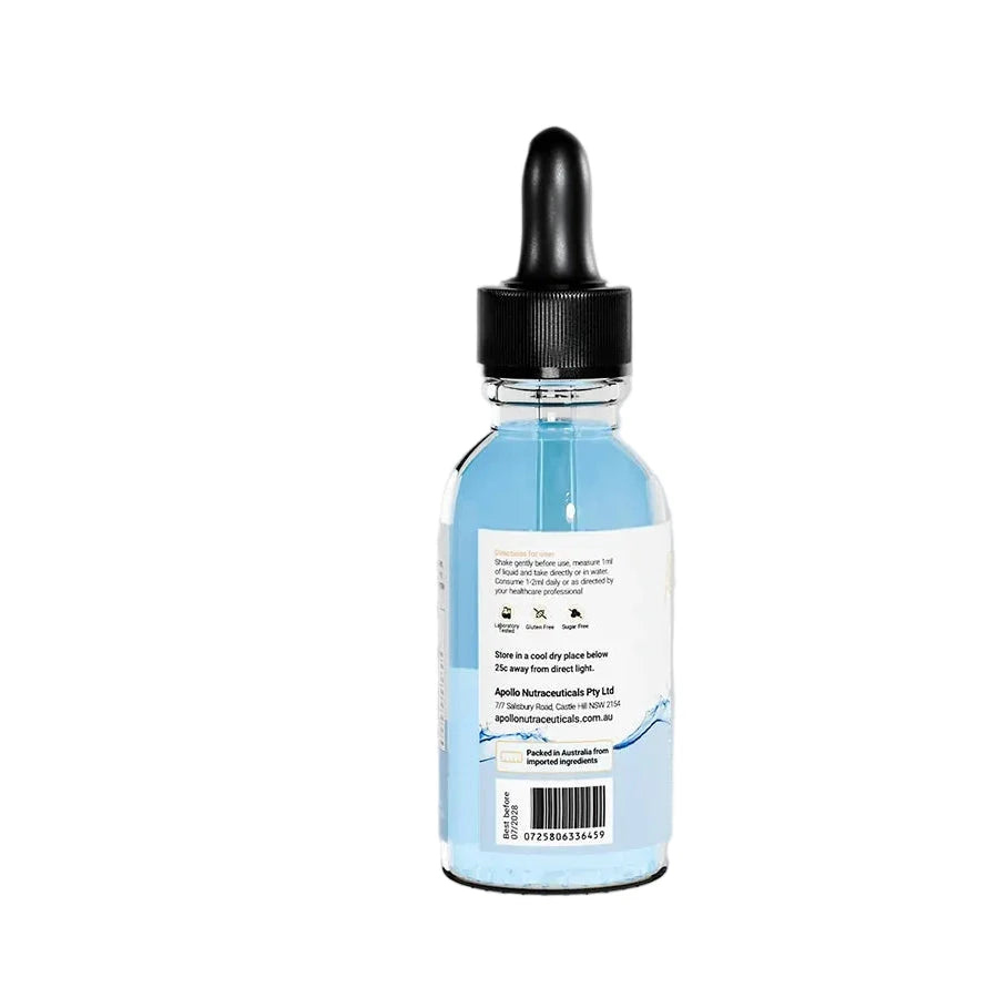 Apollo GHK CU Edible Liquid 60ml (Unflavoured) | Mr Vitamins