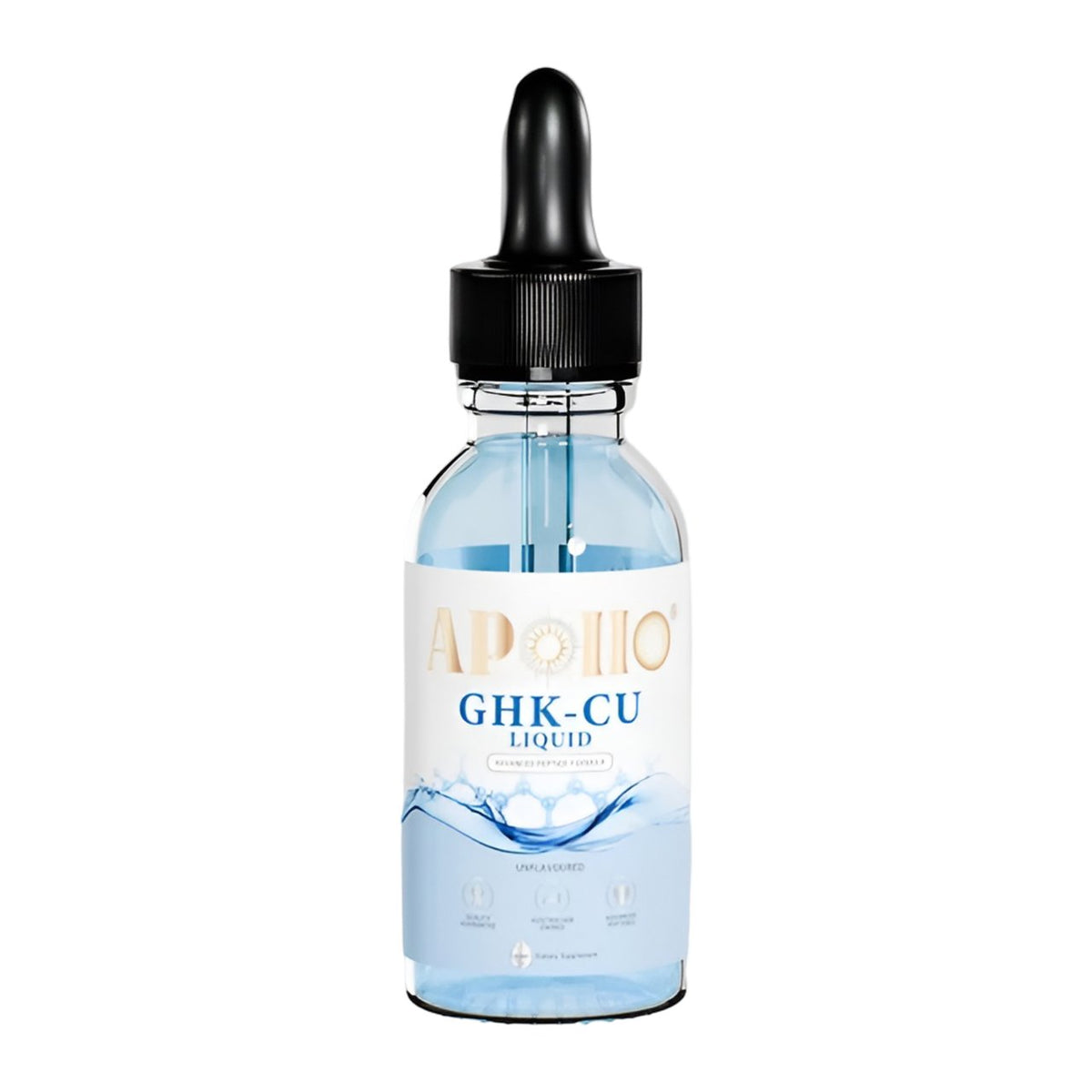 Apollo GHK CU Edible Liquid 60ml (Unflavoured) | Mr Vitamins