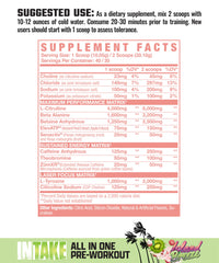Axe & Sledge Intake Pre Workout