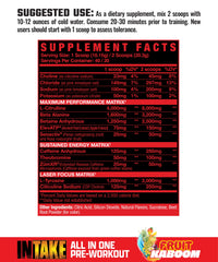 Axe & Sledge Intake Pre Workout