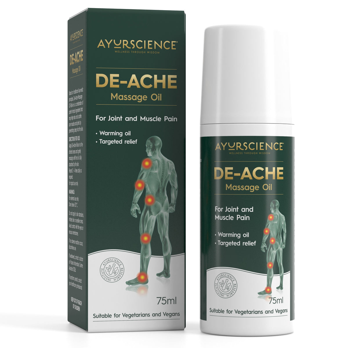 Ayurscience - DE-ACHE Ayurvedic Pain Relief Oil
