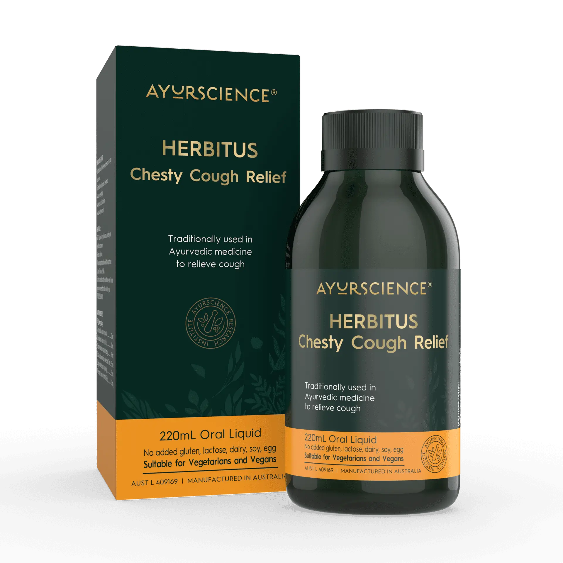Ayurscience HERBITUS Chesty Cough Syrup Mr Vitamins