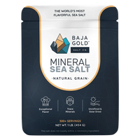 BAJA GOLD Mineral Sea Salt Natural Grain | Mr Vitamins