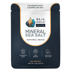 BAJA GOLD Mineral Sea Salt Natural Grain