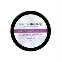 Barefoot Skincare LavenderandGeranium Face and Body | Mr Vitamins