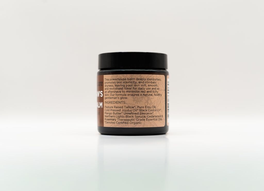 Barefoot Skincare Tallow Balm Gentlemans | Mr Vitamins