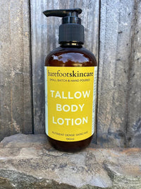 Barefoot Skincare Tallow Body Lotion | Mr Vitamins
