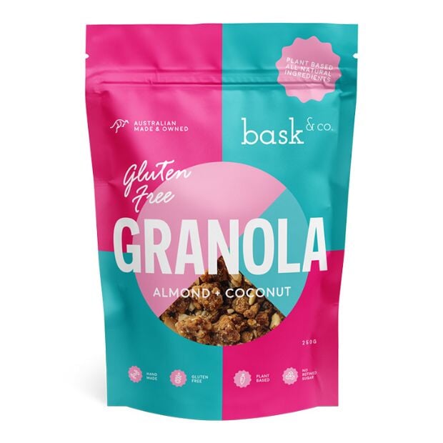 Bask and Co Gluten Free Granola Clusters | Mr Vitamins