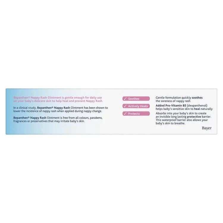 Bepanthen Nappy Rash Ointment 100g | Mr Vitamins