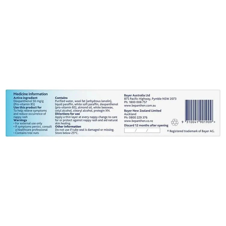 Bepanthen Nappy Rash Ointment 100g | Mr Vitamins