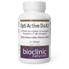 BioClinic Naturals Opti Active D and K2