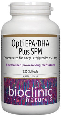 Bioclinic Naturals Opti EPA/DHA+SPMs enteric coated softgels | Mr Vitamins
